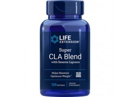 Life Extension Super CLA Blend with Sesame Lignans 1000mg, 120 softgels (Expiry Aug 2025)